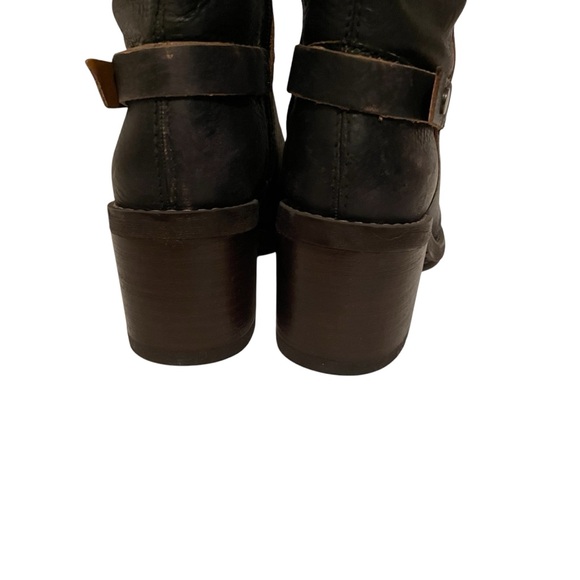 Franco Sarto Women's Kiana Black Leather Tall Zipper Knee-High Boots Shoes 7M - Picture 12 of 16